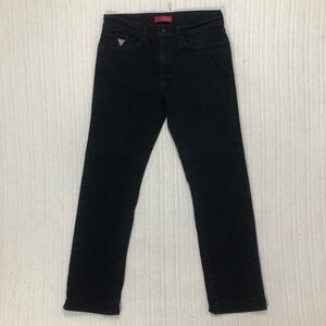 GUESS‎ Los Angeles Men's Black Denim Pants Jeans Size 32W 30L